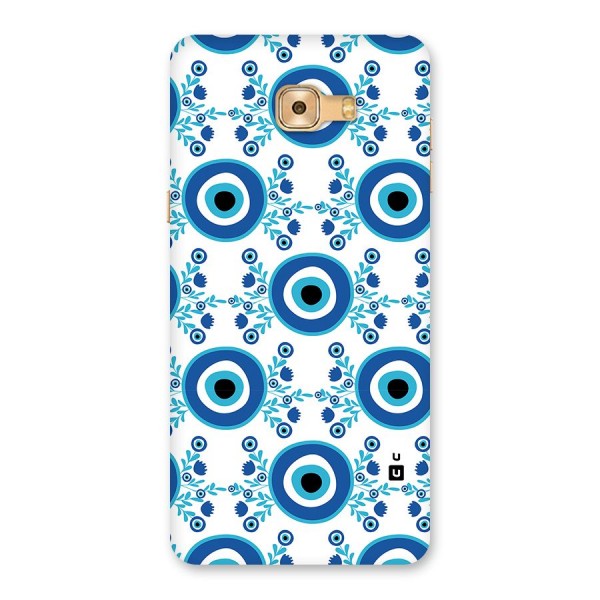 Floral Evil Eyes Back Case for Galaxy C9 Pro