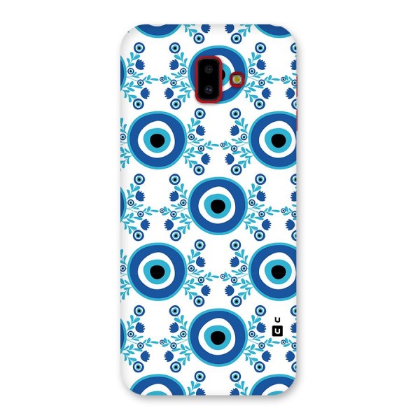 Floral Evil Eyes Back Case for Galaxy J6 Plus