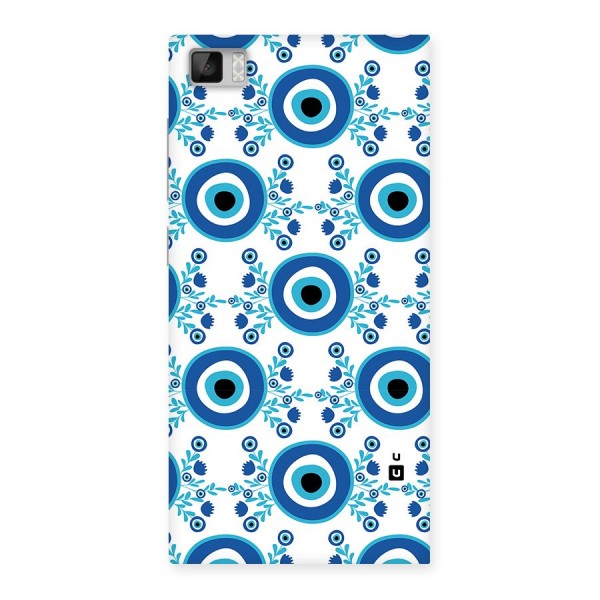 Floral Evil Eyes Back Case for Mi3