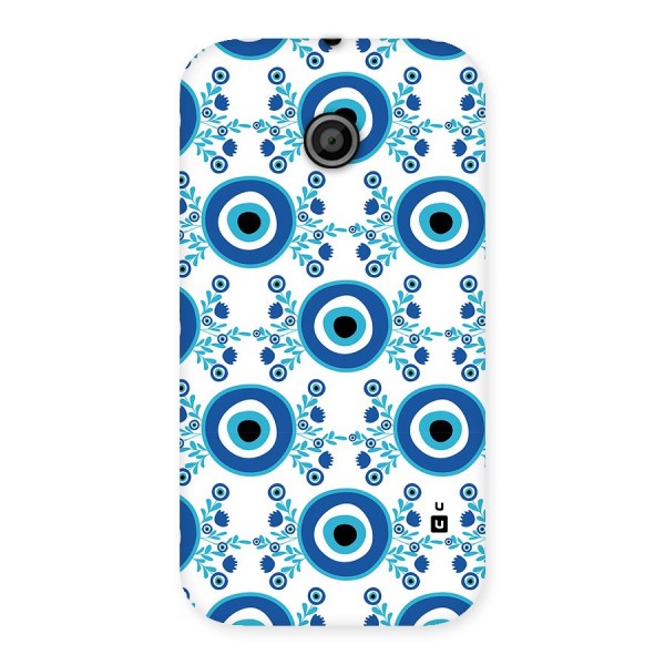 Floral Evil Eyes Back Case for Moto E