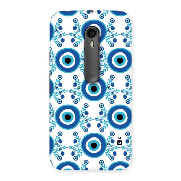 Floral Evil Eyes Back Case for Moto G3