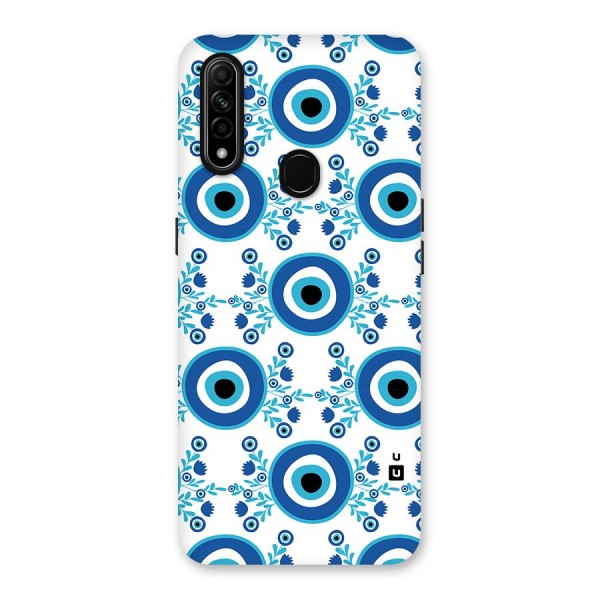 Floral Evil Eyes Back Case for Oppo A31