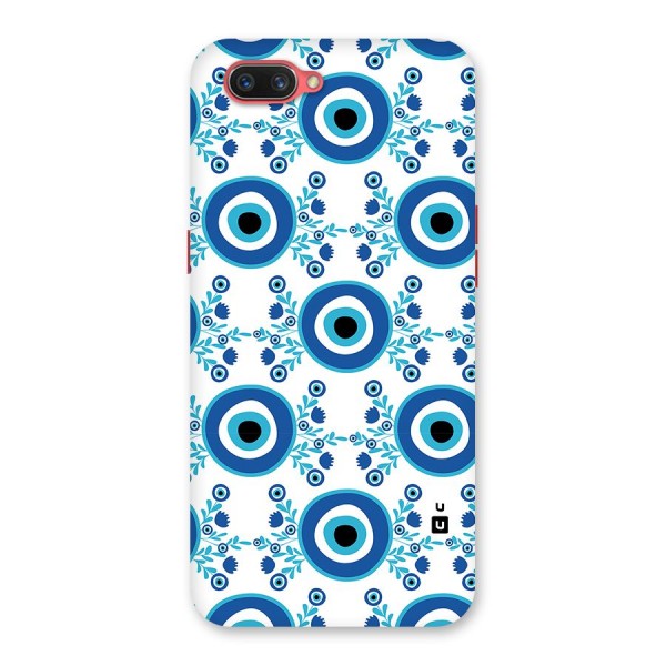 Floral Evil Eyes Back Case for Oppo A3s