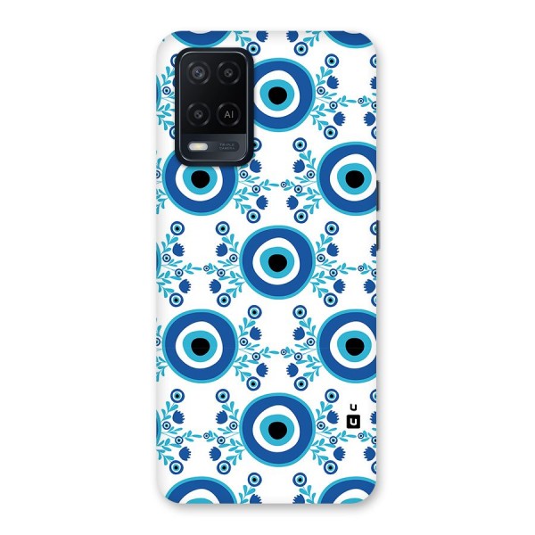 Floral Evil Eyes Back Case for Oppo A54