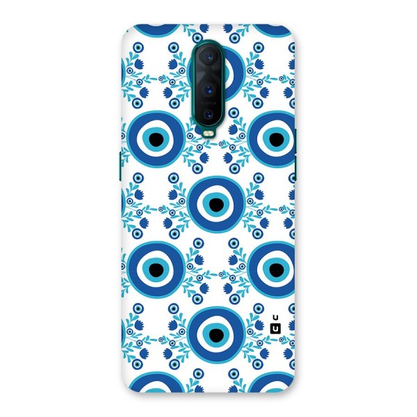 Floral Evil Eyes Back Case for Oppo R17 Pro