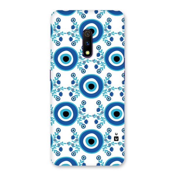 Floral Evil Eyes Back Case for Realme X