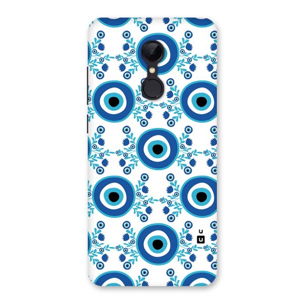 Floral Evil Eyes Back Case for Redmi 5