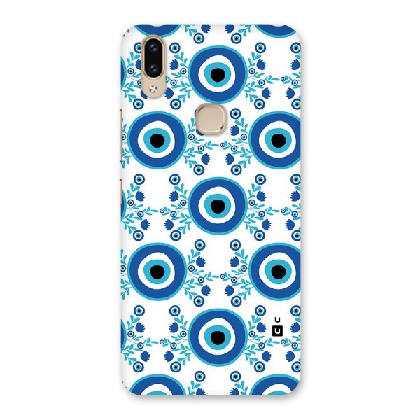 Floral Evil Eyes Back Case for Vivo V9