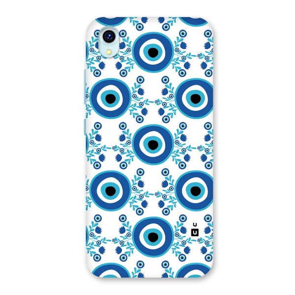 Floral Evil Eyes Back Case for Vivo Y1s