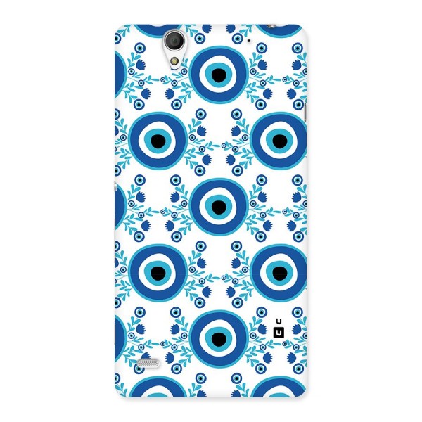 Floral Evil Eyes Back Case for Xperia C4