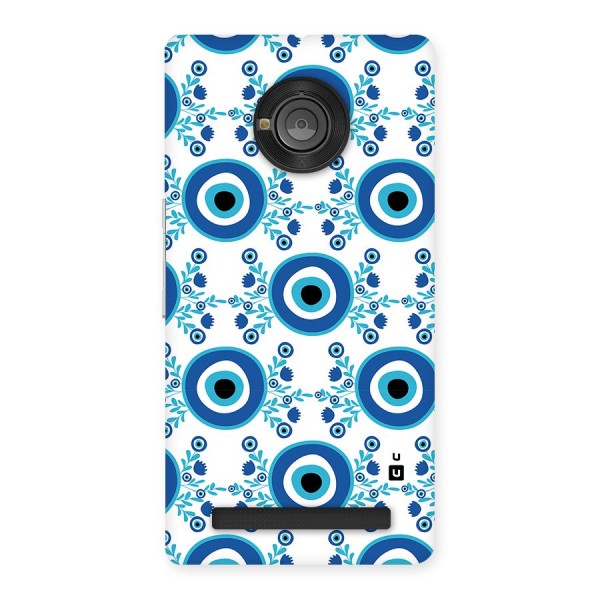 Floral Evil Eyes Back Case for Yuphoria