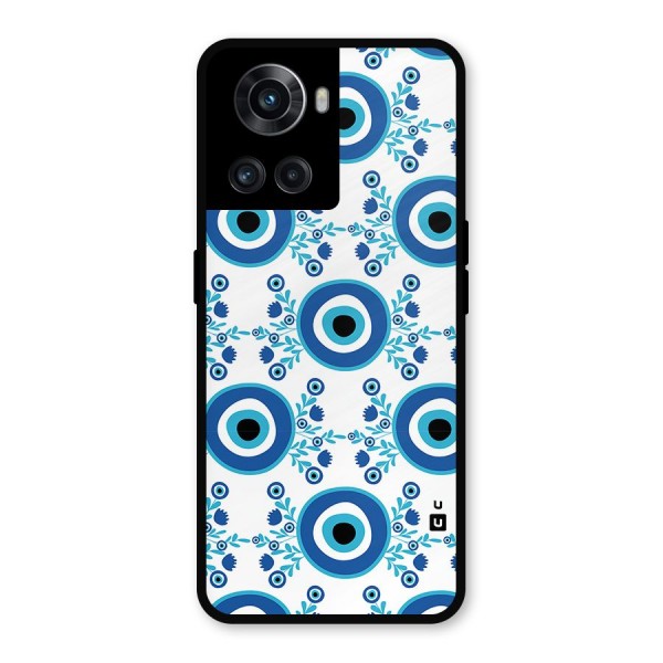 Floral Evil Eyes Metal Back Case for OnePlus 10R