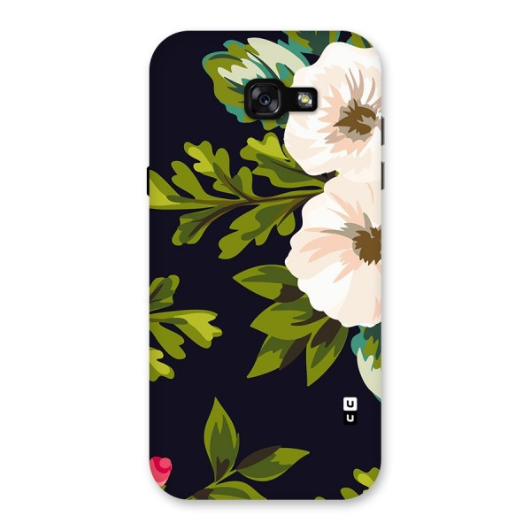 Floral Leaves Back Case for Galaxy A7 (2017)