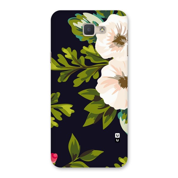 Floral Leaves Back Case for Galaxy J5 Prime