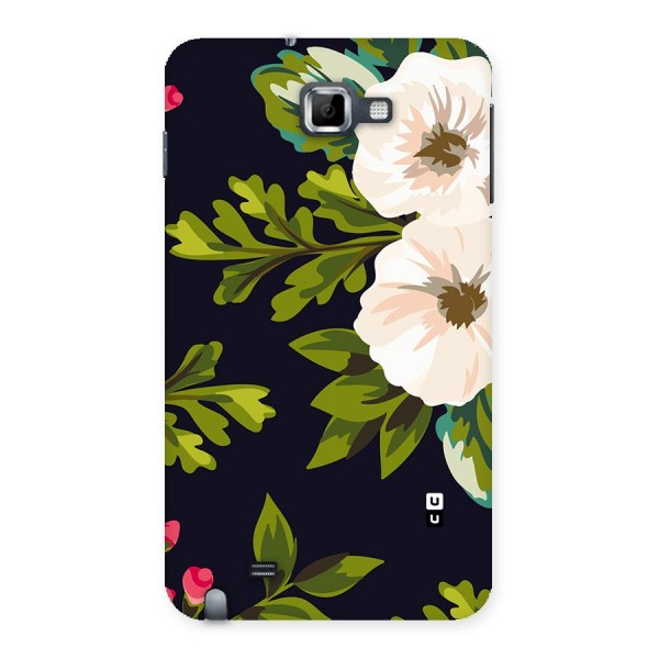 Floral Leaves Back Case for Galaxy Note