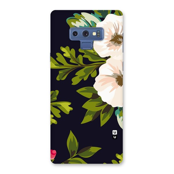 Floral Leaves Back Case for Galaxy Note 9