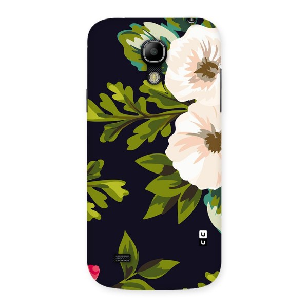 Floral Leaves Back Case for Galaxy S4 Mini