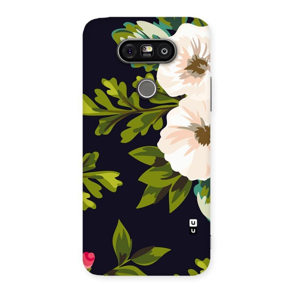 Floral Leaves Back Case for LG G5