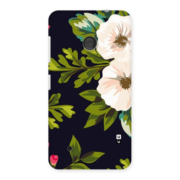 Floral Leaves Back Case for Lumia 530