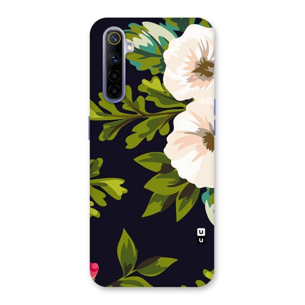 Floral Leaves Back Case for Realme 6