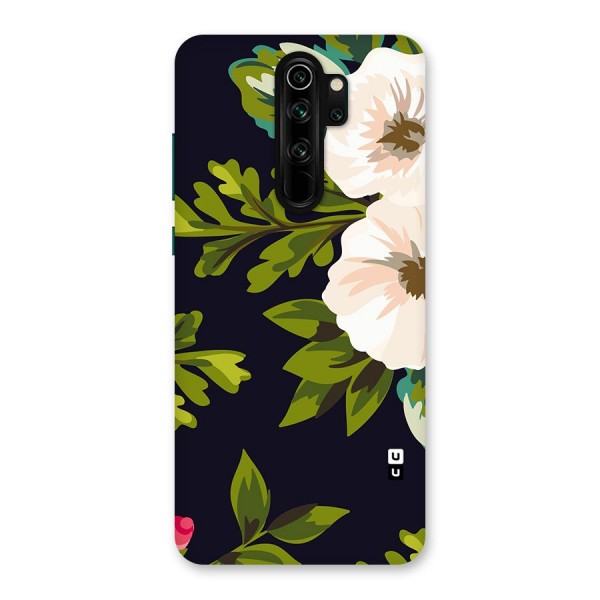 Floral Leaves Back Case for Redmi Note 8 Pro