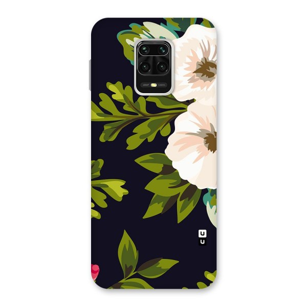 Floral Leaves Back Case for Redmi Note 9 Pro