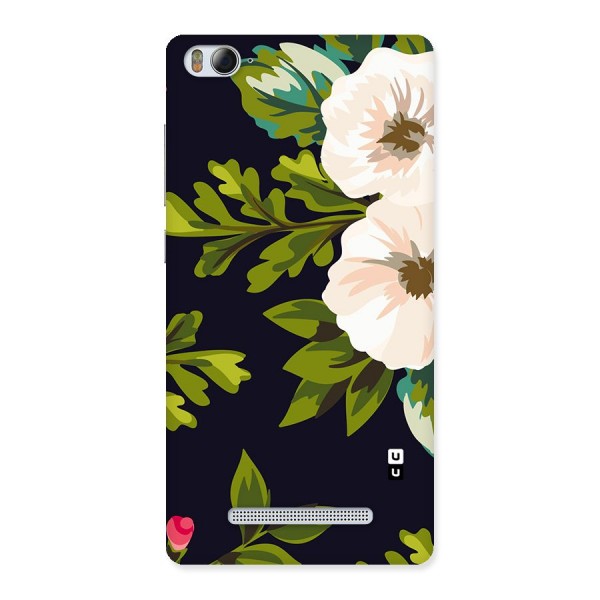 Floral Leaves Back Case for Xiaomi Mi4i