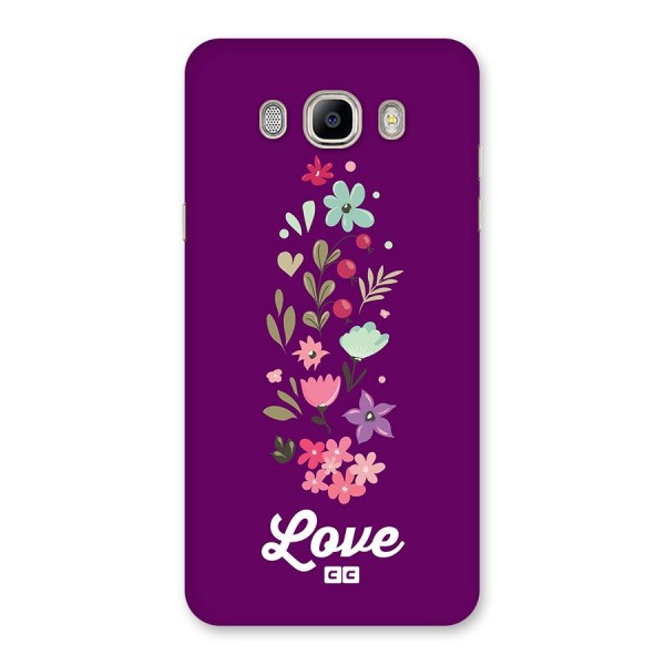 Floral Love Back Case for Galaxy On8