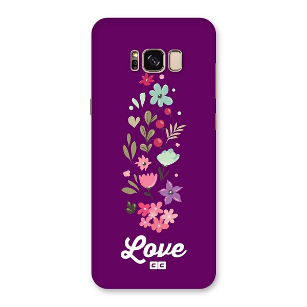 Floral Love Back Case for Galaxy S8 Plus