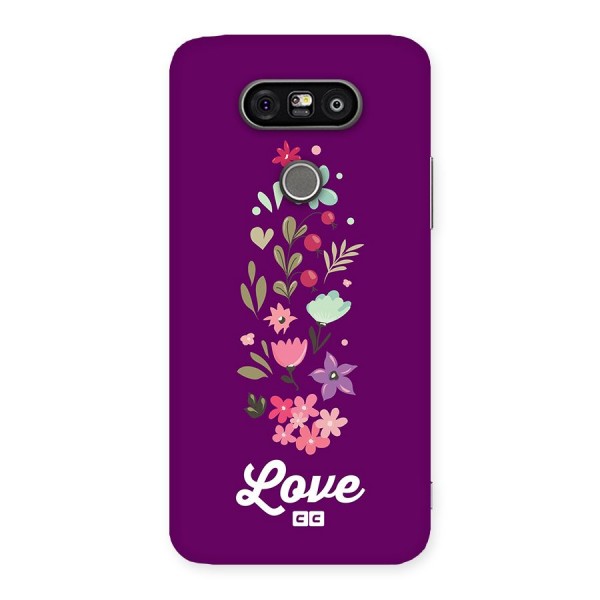 Floral Love Back Case for LG G5