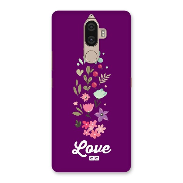 Floral Love Back Case for Lenovo K8 Note