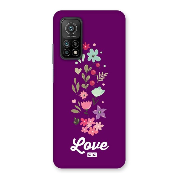 Floral Love Back Case for Mi 10T Pro 5G