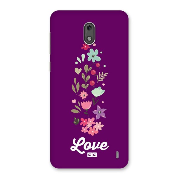 Floral Love Back Case for Nokia 2