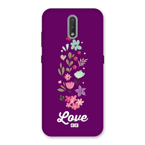 Floral Love Back Case for Nokia 2.3