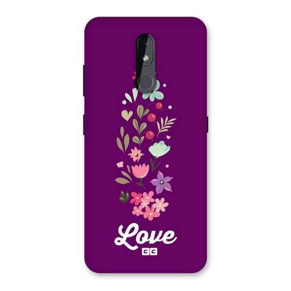 Floral Love Back Case for Nokia 3.2