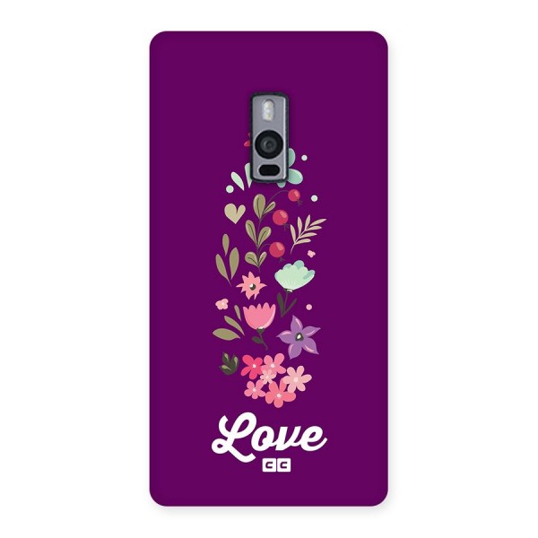 Floral Love Back Case for OnePlus 2
