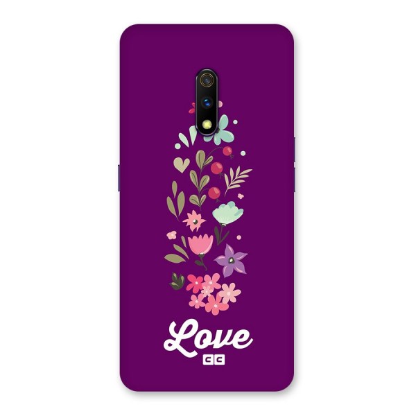 Floral Love Back Case for Realme X