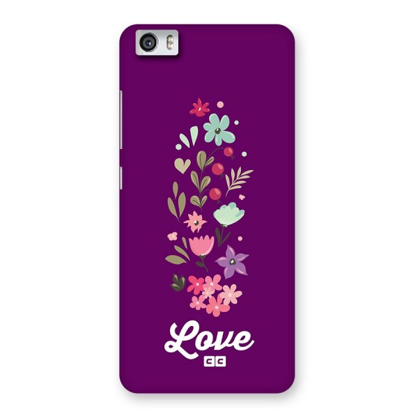 Floral Love Back Case for Redmi Mi 5