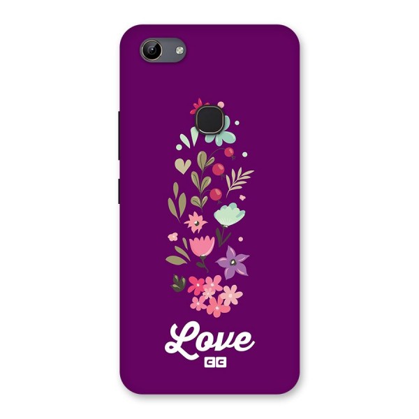 Floral Love Back Case for Vivo Y81