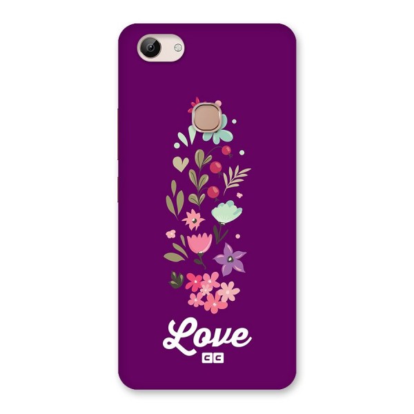 Floral Love Back Case for Vivo Y83