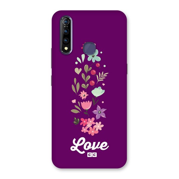 Floral Love Back Case for Vivo Z1 Pro