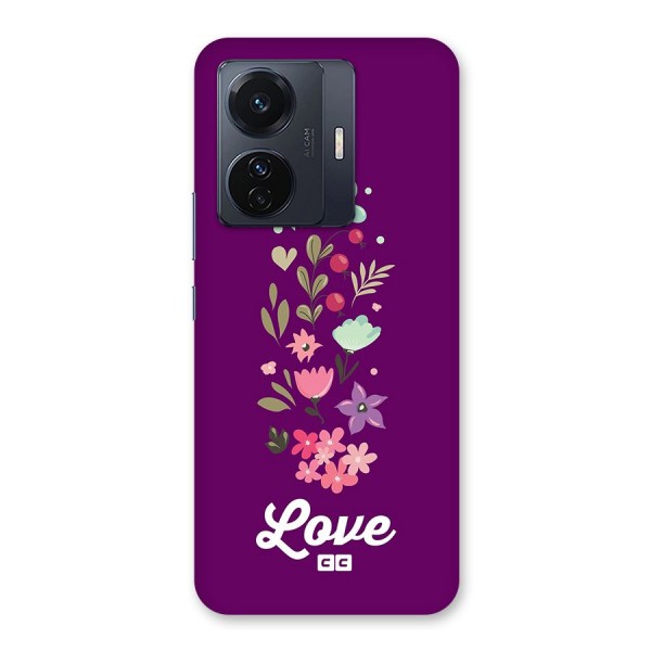 Floral Love Back Case for Vivo iQOO Z6 Pro