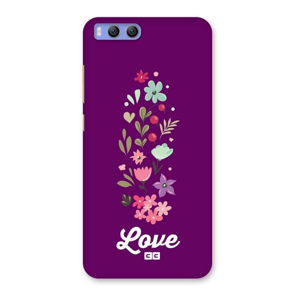 Floral Love Back Case for Xiaomi Mi 6