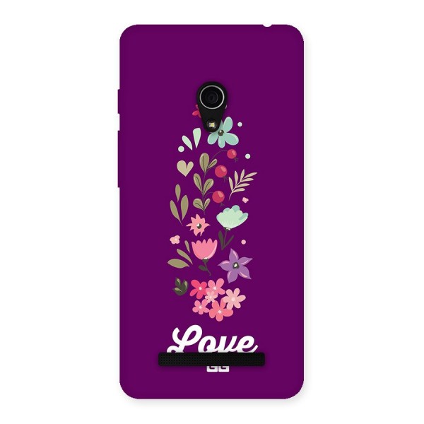 Floral Love Back Case for Zenfone 5