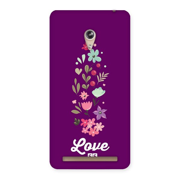 Floral Love Back Case for Zenfone 6