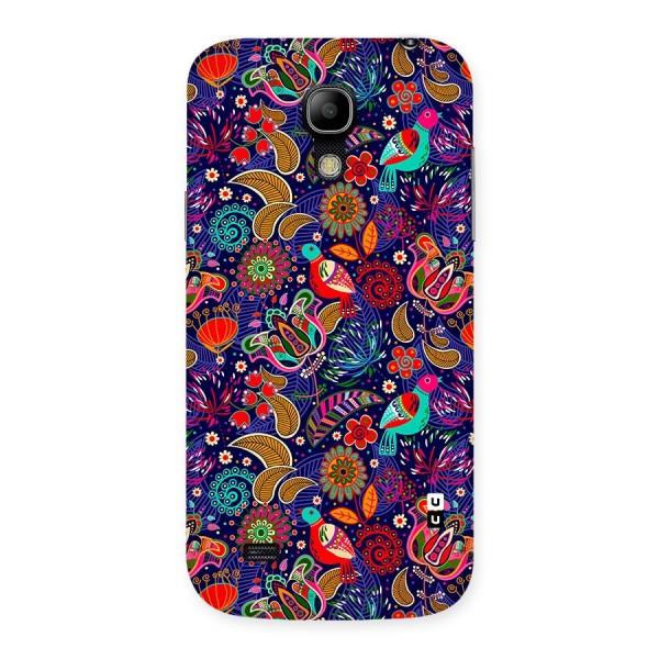 Floral Seamless Pattern Spring Flowers Back Case for Galaxy S4 Mini