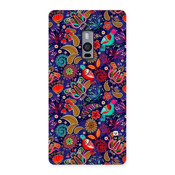 Floral Seamless Pattern Spring Flowers Back Case for OnePlus 2