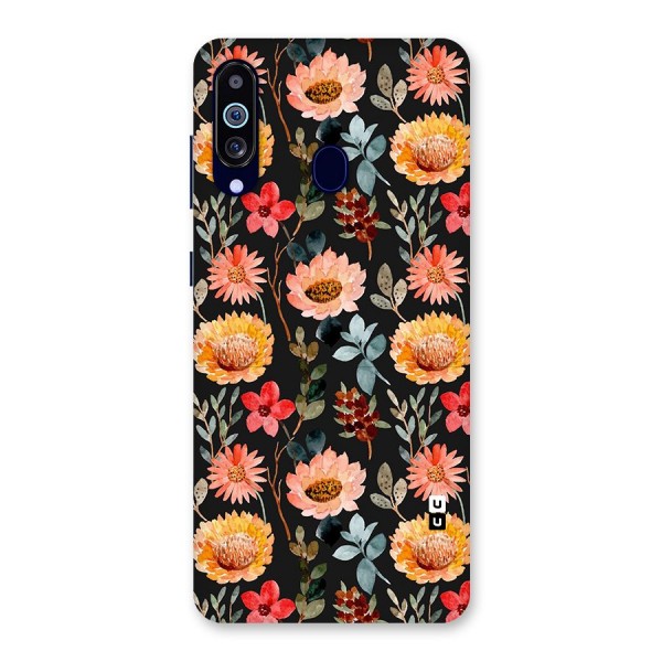 Florals Wonderful Pattern Back Case for Galaxy A60