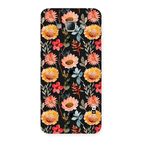 Florals Wonderful Pattern Back Case for Galaxy A8