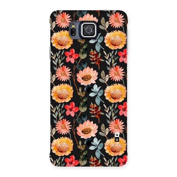 Florals Wonderful Pattern Back Case for Galaxy Alpha